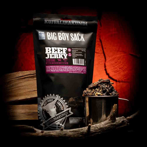 2 x 400g valitsemaasi Kuivalihakundin Beef Jerkyä