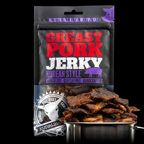 Korean Style Greasy Pork Jerky 50g kuivaliha
