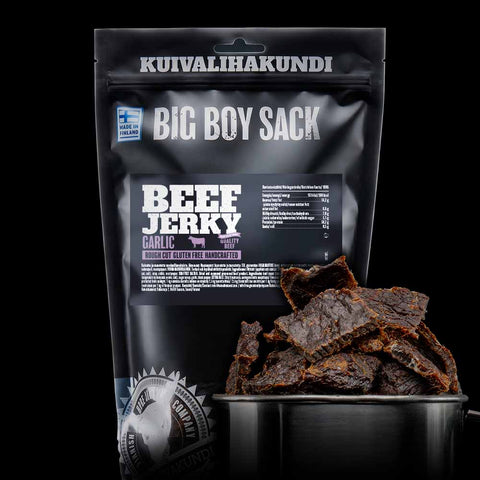 Beef Jerky Garlic 400g