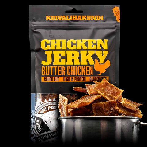 Chicken Jerky Butter Chicken 100g kuivaliha